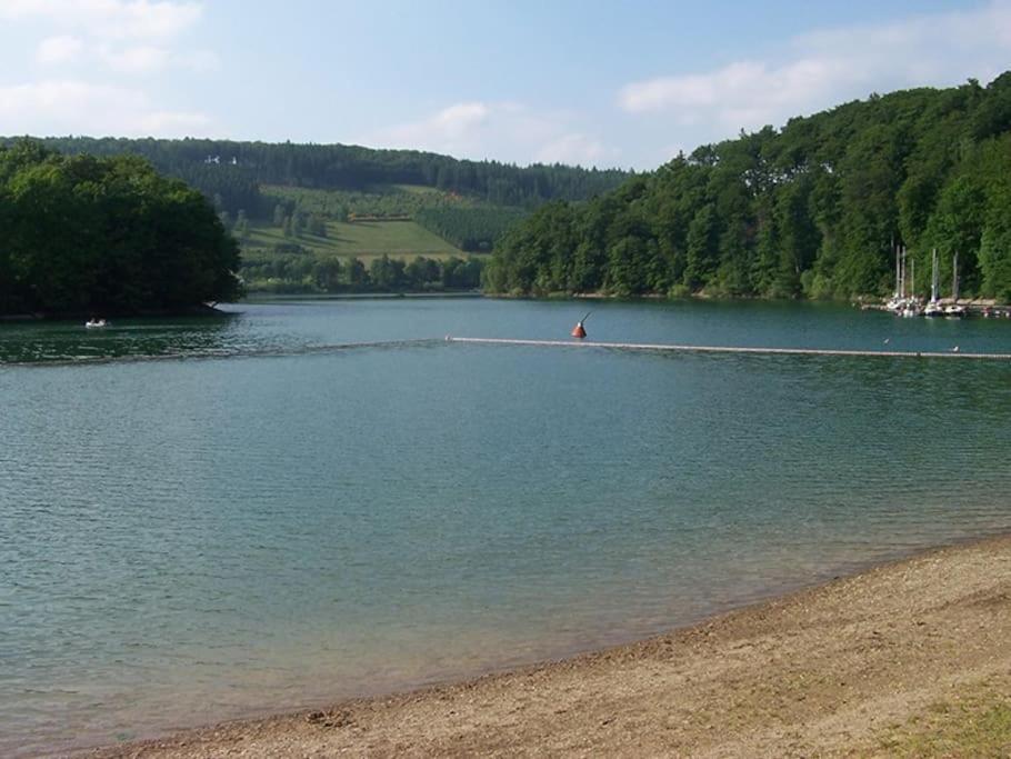Ferienhaus Lena Im Sauerland Direkt Am Hennesee Meschede Kültér fotó