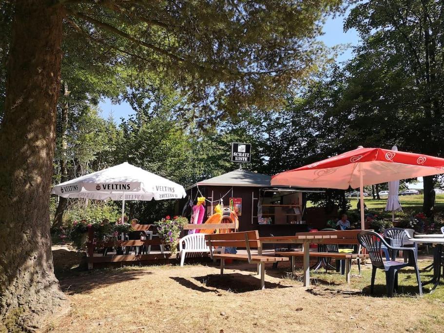 Ferienhaus Lena Im Sauerland Direkt Am Hennesee Meschede Kültér fotó